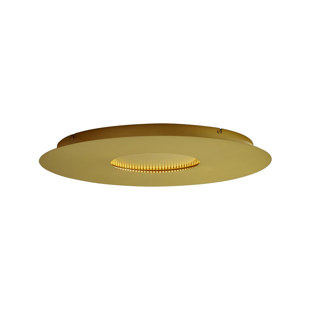 Moderné stropné svietidlo zlaté 60 cm vrátane LED s 3-stupňovým stmievaním - Morning 1