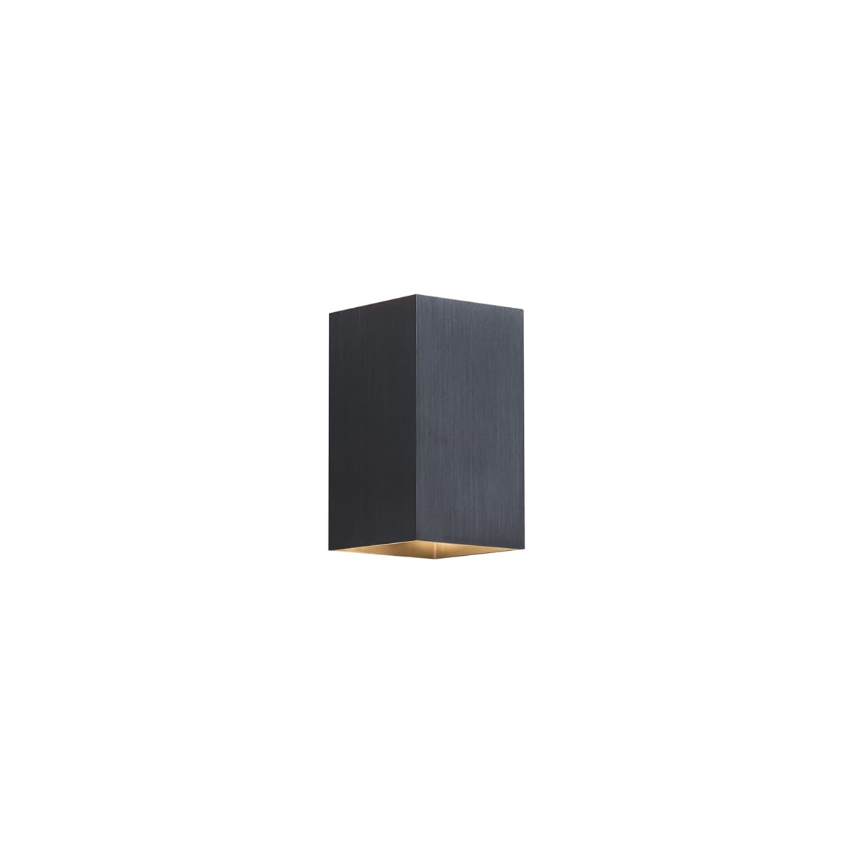 Moderné nástenné svietidlo Gunmetal štvorcové 2-svetlá GU10 50mm - Sandy 1