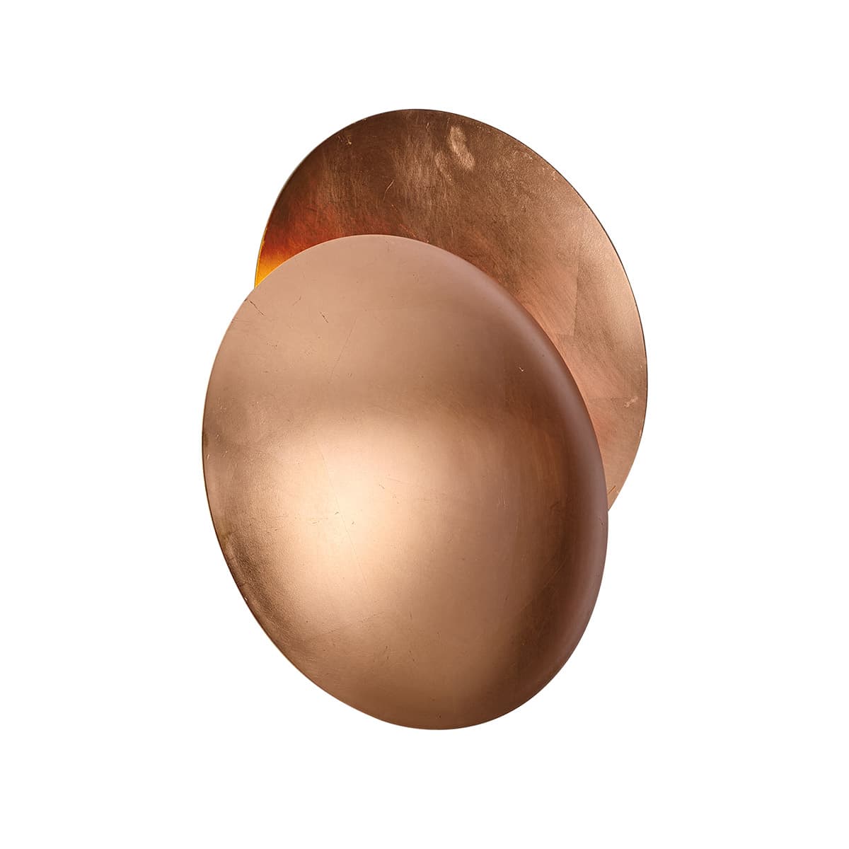 Moderné nástenné svietidlo medené 34,5 cm 2-svetlá - Sunrise 1
