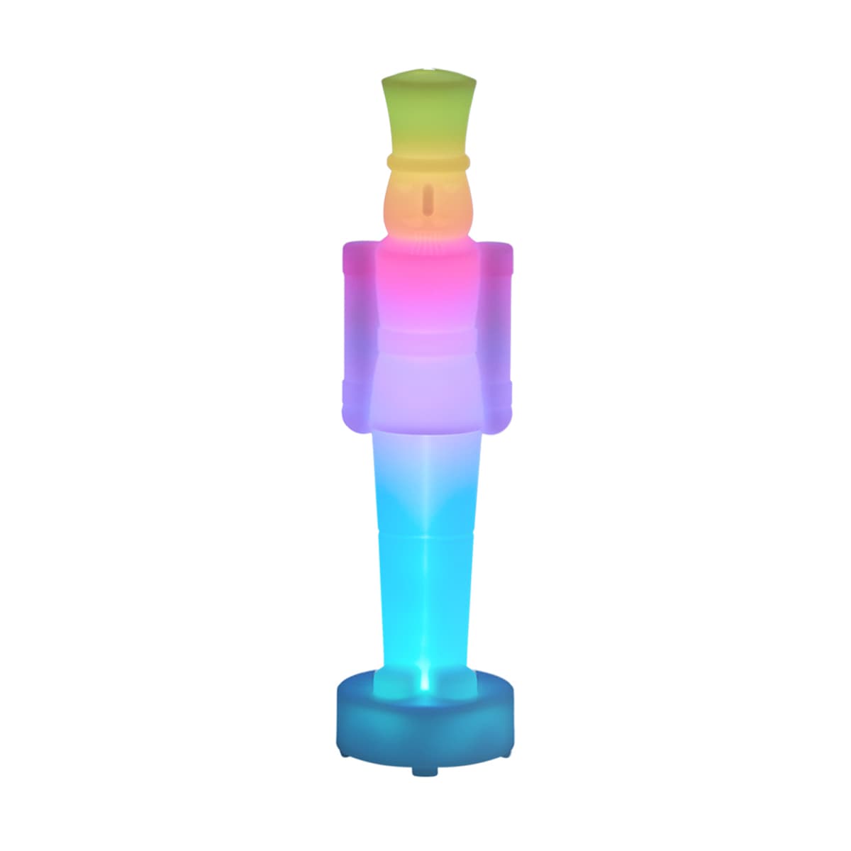 Vianočná stolná lampa biela vrátane LED stmievateľná a nabíjateľná RGBW-IC - Nutcracker 1