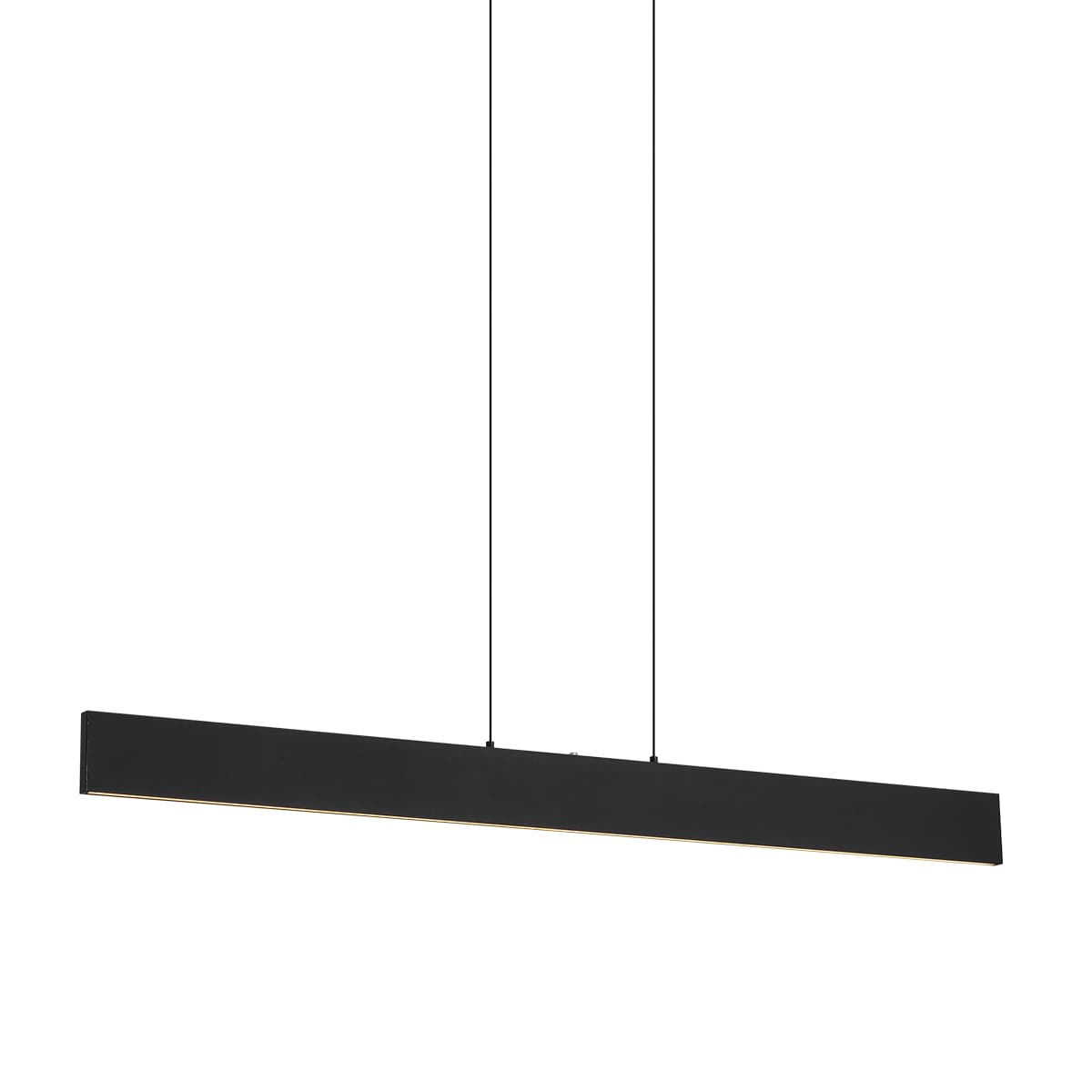 Moderné závesné svietidlo čierne vrátane LED 3-stupňové stmievateľné Easylift - Straight