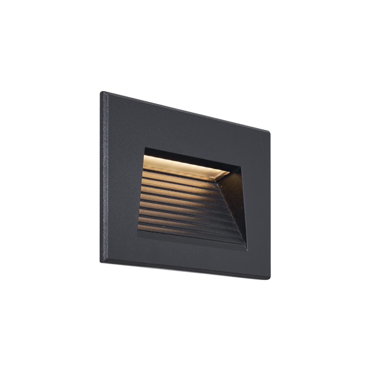 Moderné zapustené nástenné svietidlo čierne 11,5 cm vrátane LED IP65 - Trem 1