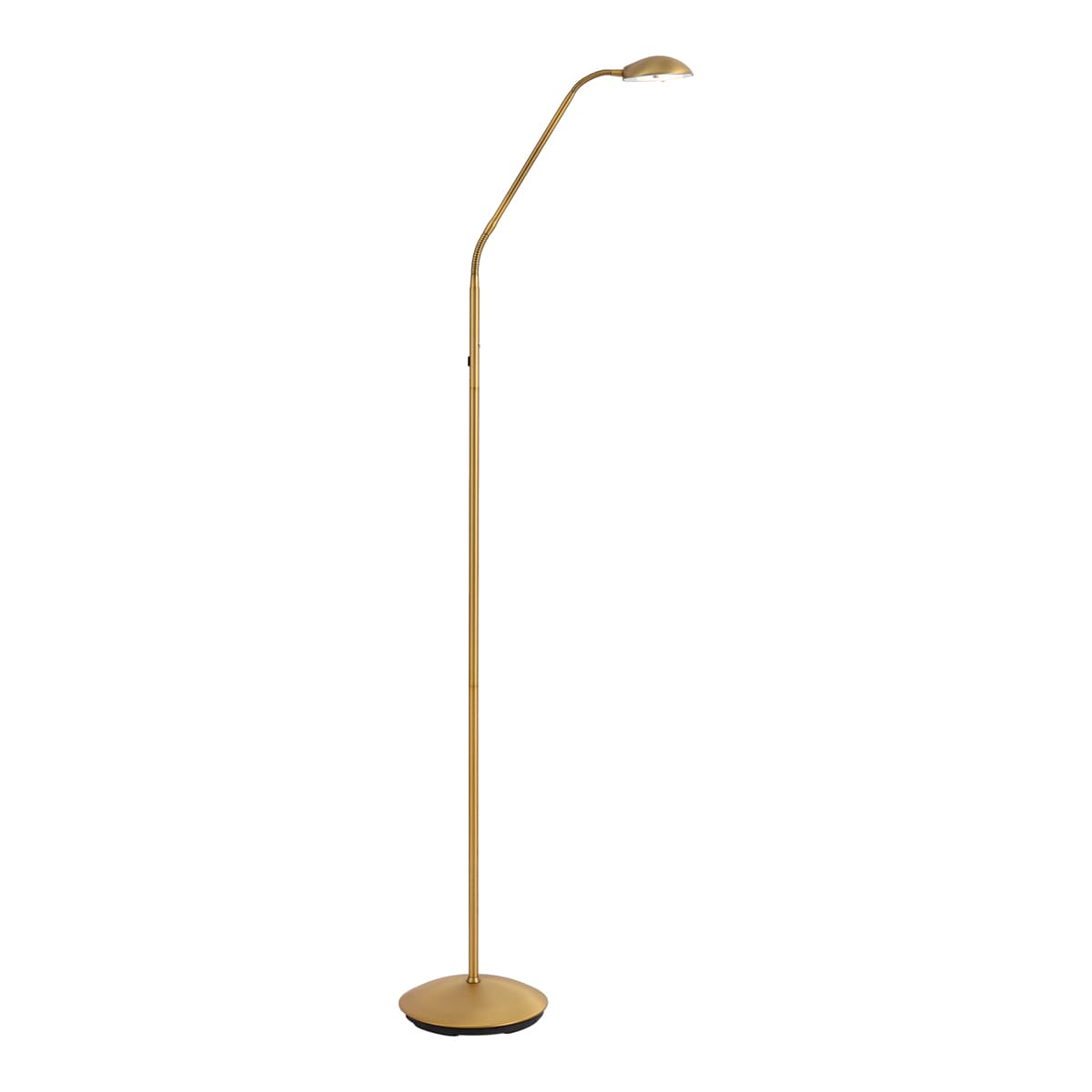 Moderná stojaca lampa bronzová vrátane LED 3-stupňovo stmievateľná nabíjateľná - Waldorf