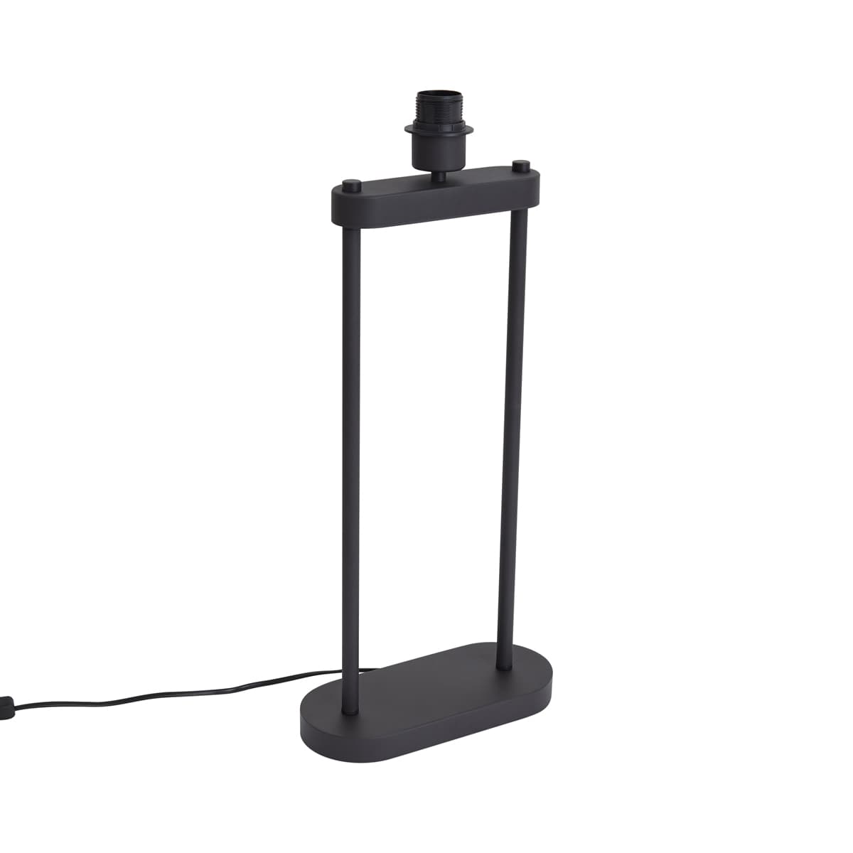 Moderná stolná lampa čierna - Thijmen