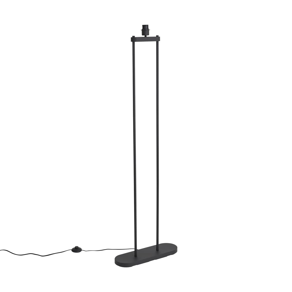Moderná stojaca lampa čierna - Thijmen 1