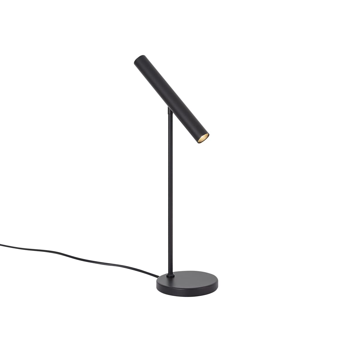 Moderná stolná lampa čierna vrátane LED s dotykovým stmievačom - Neva 1