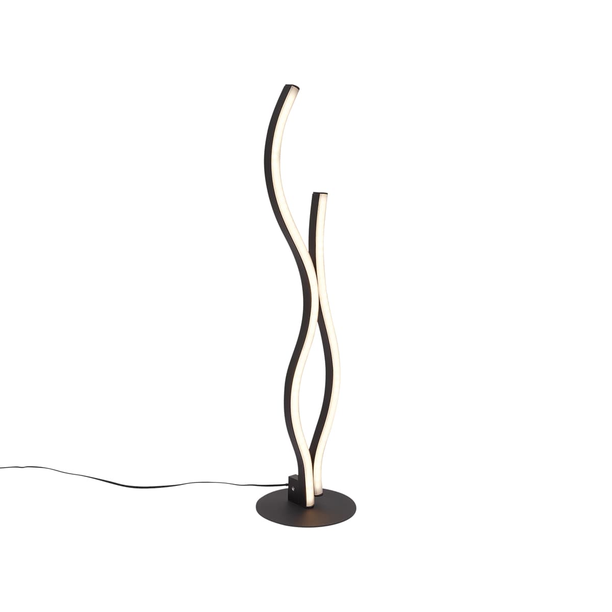Dizajnová stolná lampa čierna vrátane LED stmievateľná - Ying 1