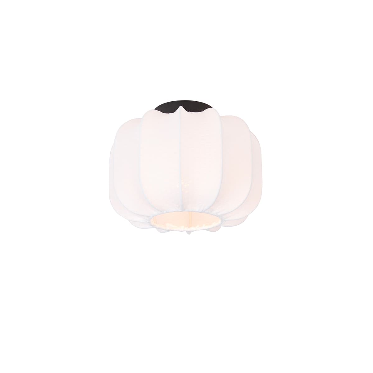 Japandi stropné svietidlo biele 25 cm - Madleine 1