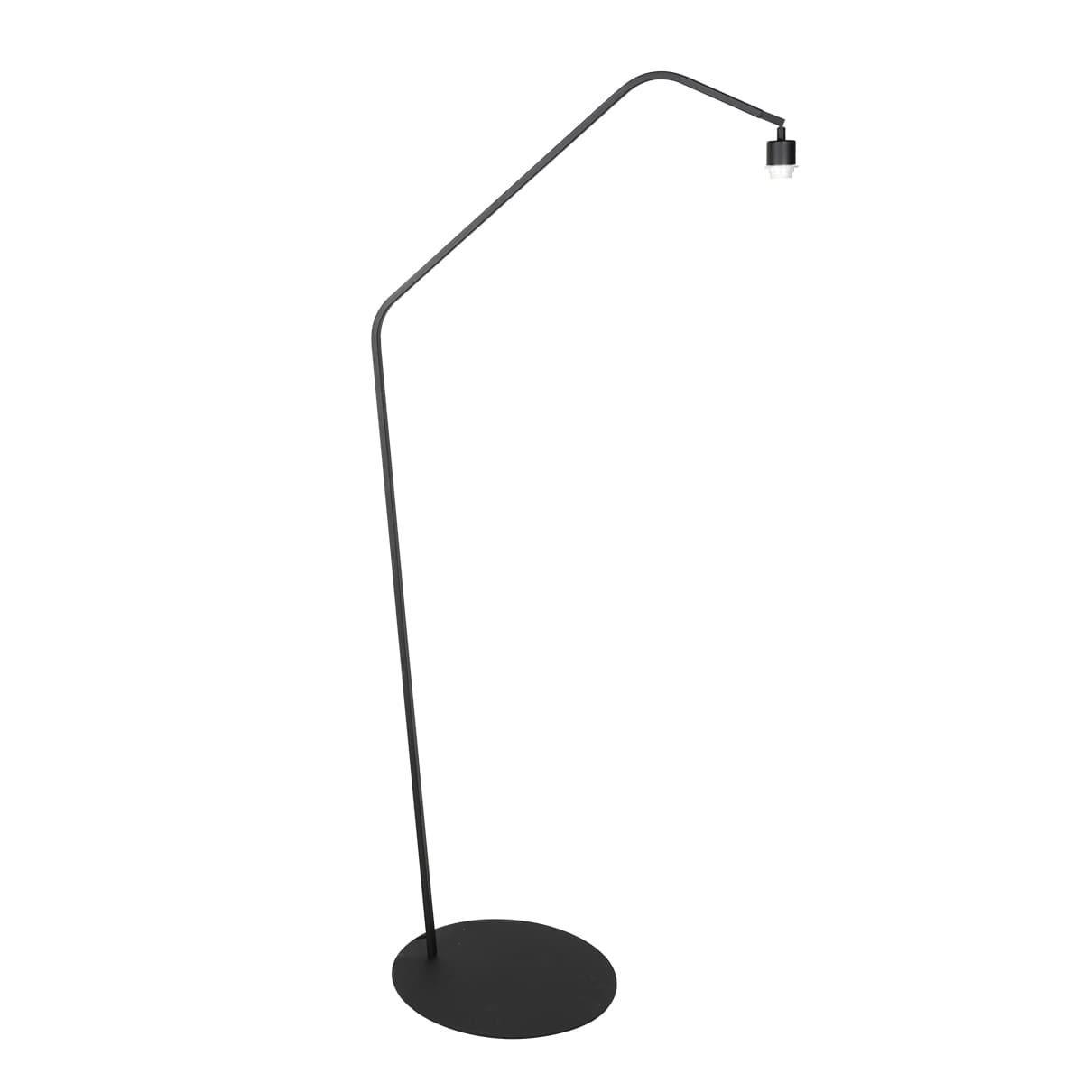 Moderná stojaca lampa čierna stmievateľná - Anne ZigZag 1