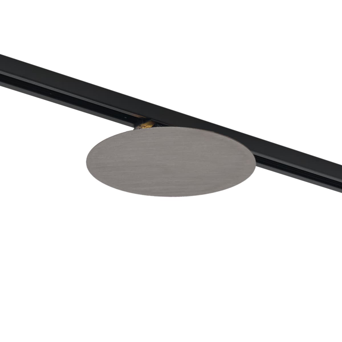 Moderné stropné svietidlo Gunmetal pre koľajnicový systém 1-fázové 2-svetlá - Iconic Pulley 1