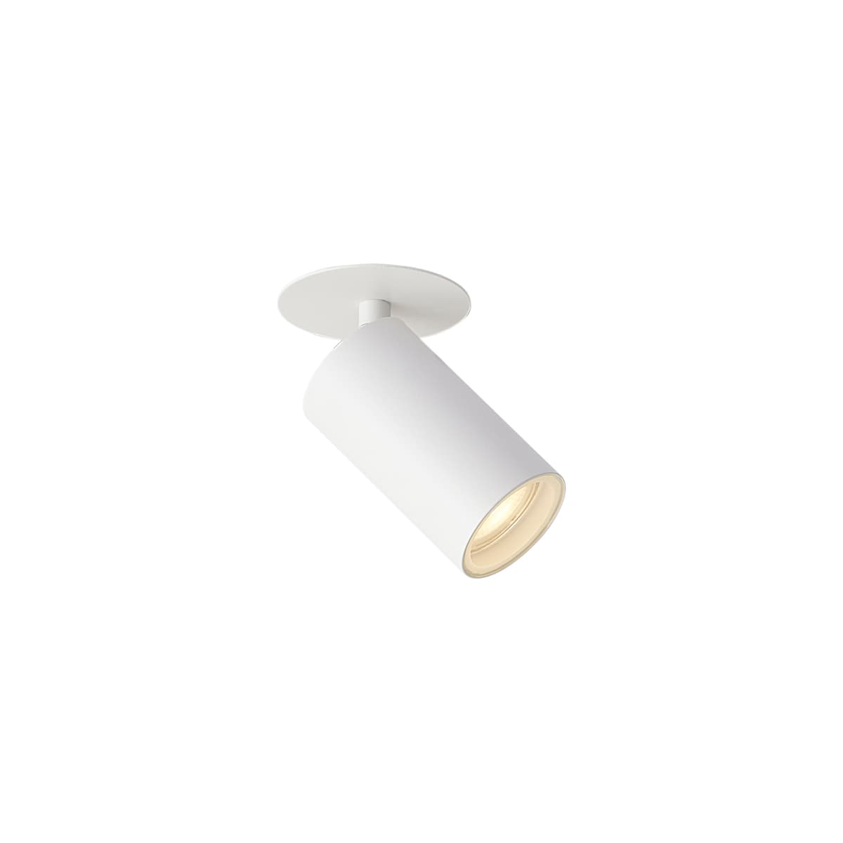 Moderné zapustené bodové svietidlo biele GU10 50mm IP44 - Chels