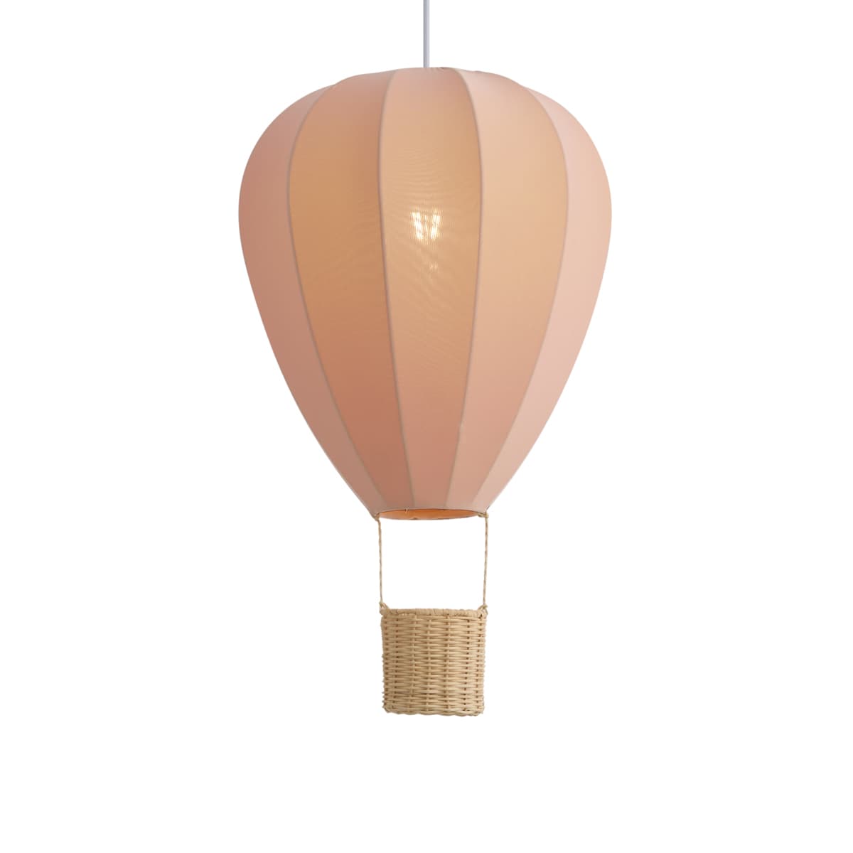 Detské závesné svietidlo ružový teplovzdušný balón - Air Balloon 1