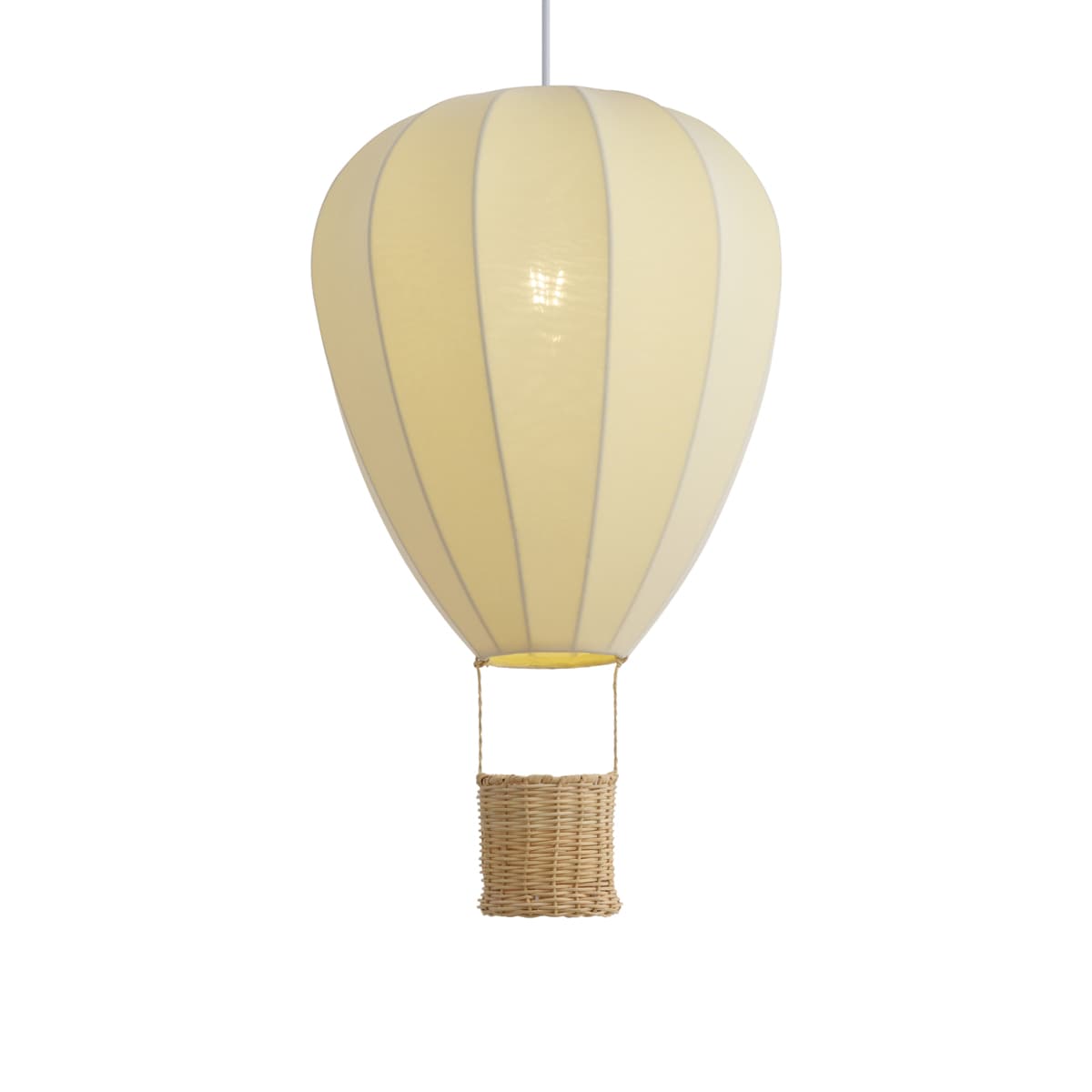 Detské závesné svietidlo béžové Teplovzdušný balón - Air Balloon 1