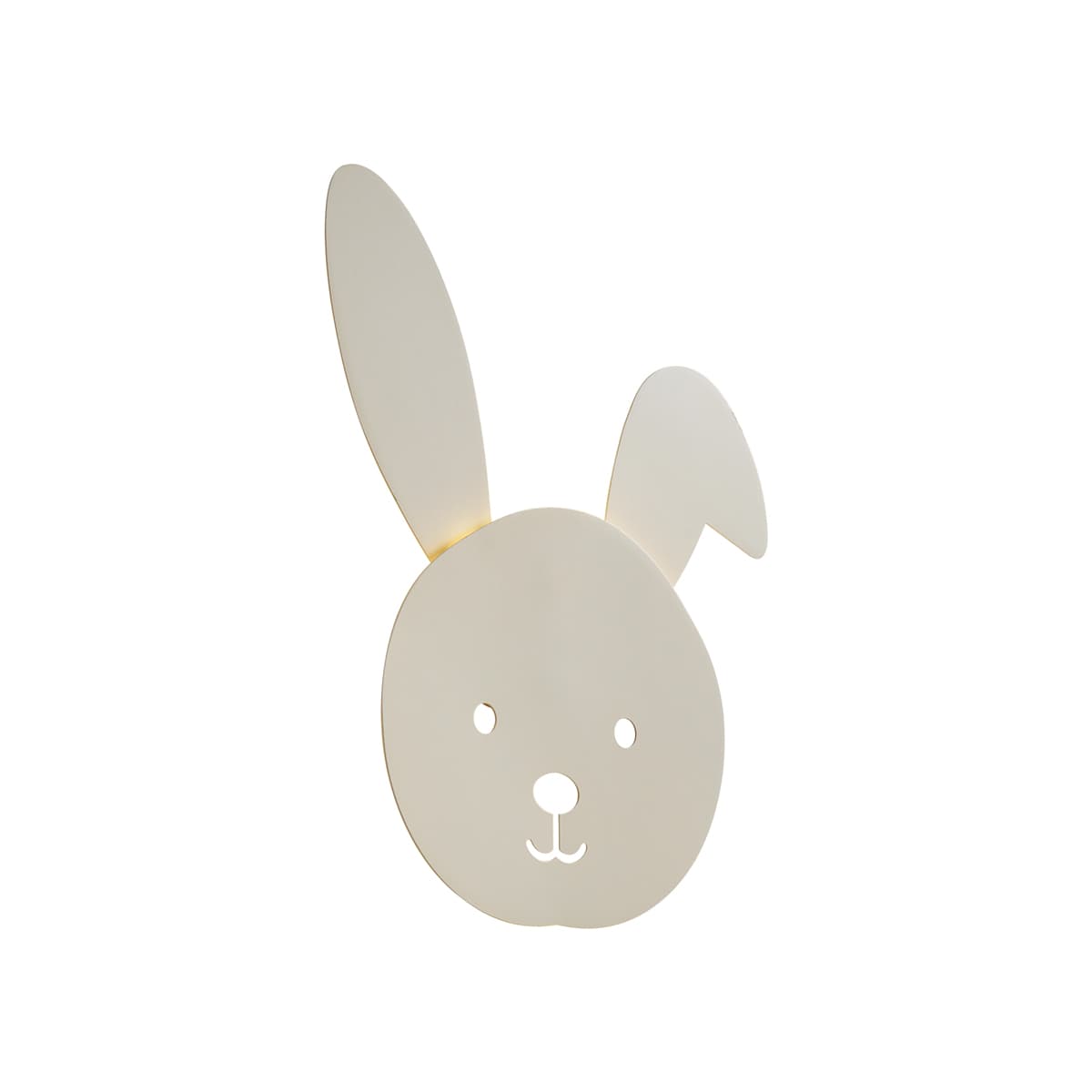 Detské nástenné svietidlo béžové vrátane LED 3-stupňové stmievateľné - Benny the Bunny