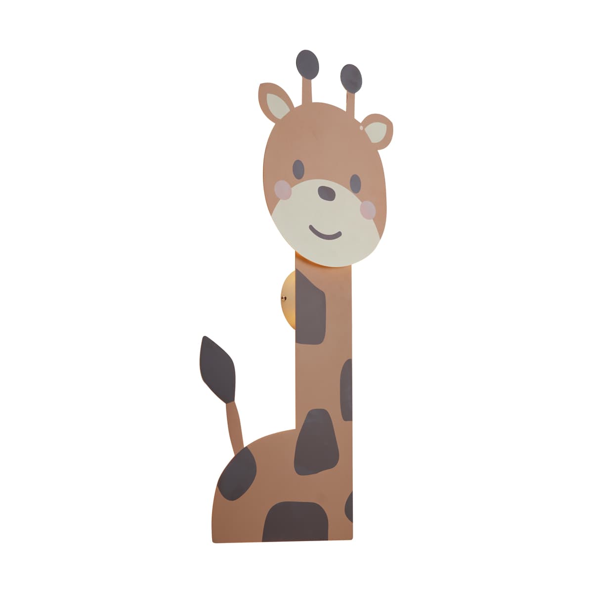 Detské nástenné svietidlo hnedé vrátane LED 3-stupňové stmievateľné - Gigi the Giraffe