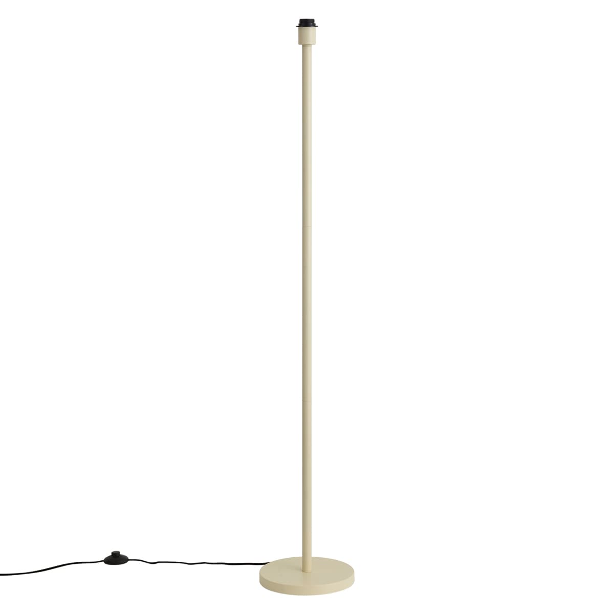 Japandi stojacia lampa béžová bez tienidla - Simplo