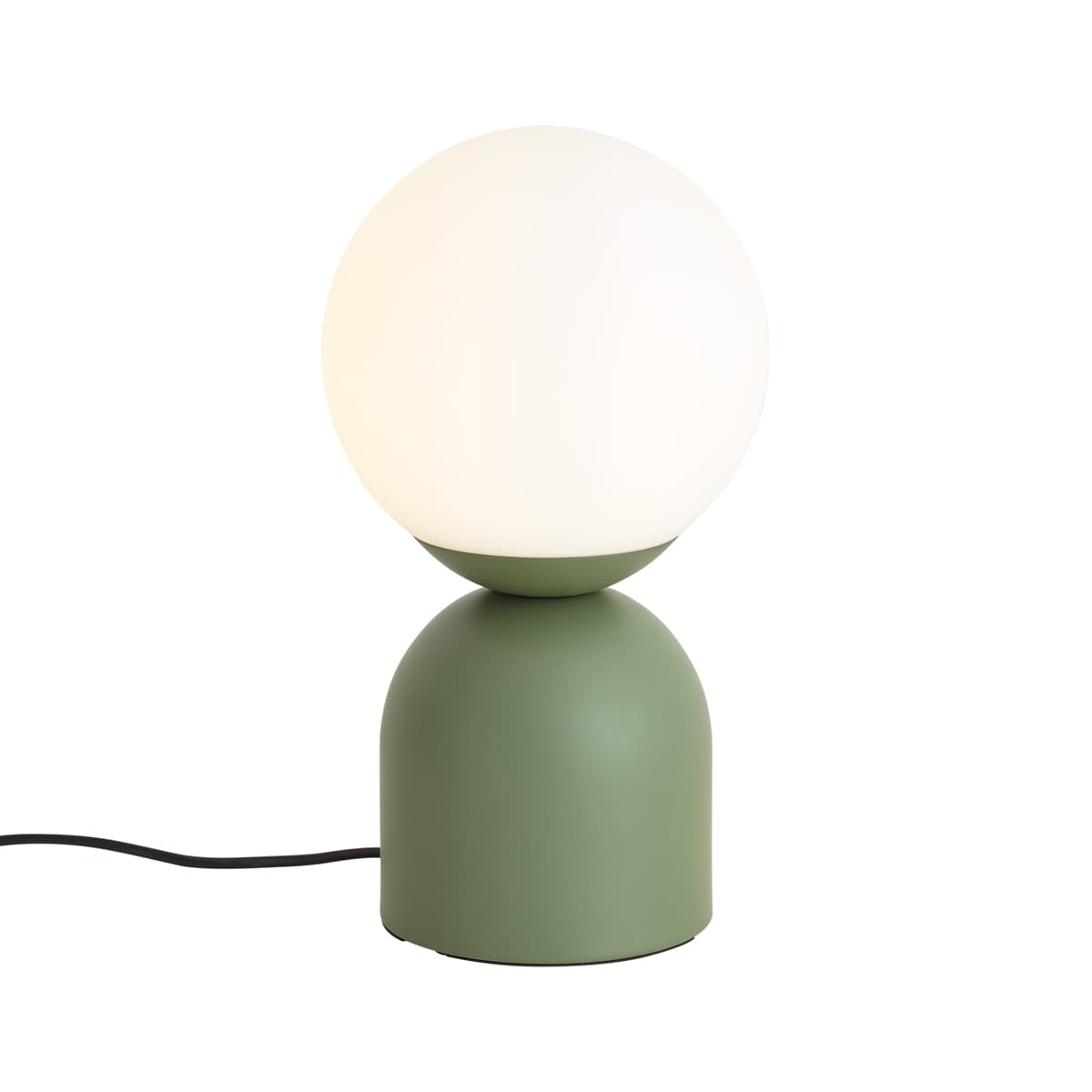 Hotel Chic Table Lamp Green with Opal Glass - Pallon Trend 1