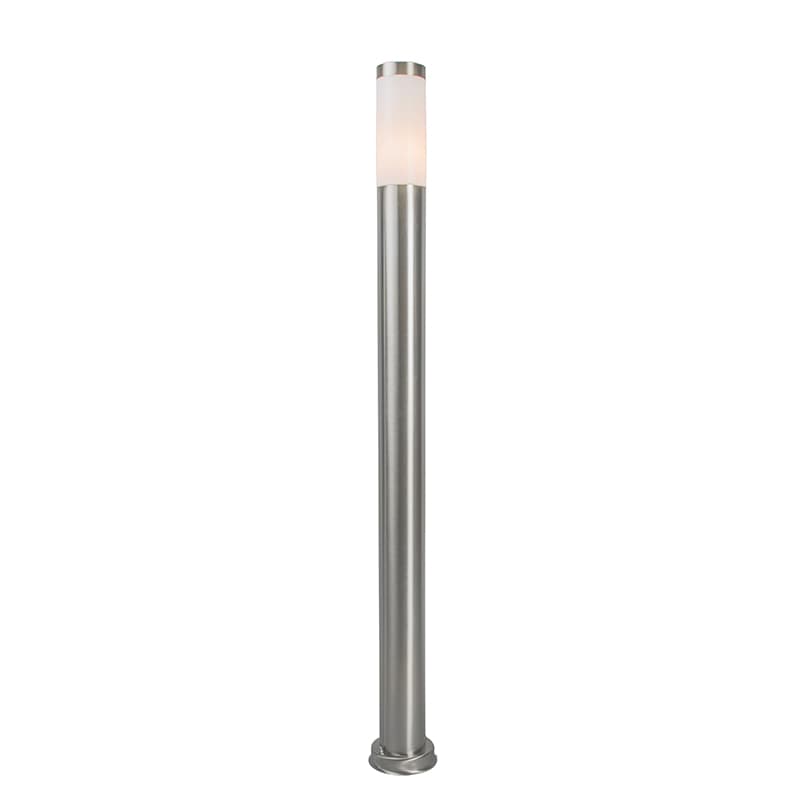 Moderné vonkajšie lampy na stĺp z nerezovej ocele 110 cm IP44 - Rox