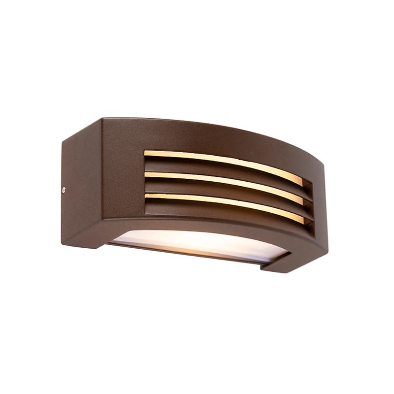 Moderná nástenná lampa hrdzavohnedá IP44 - Hurricane 1 1