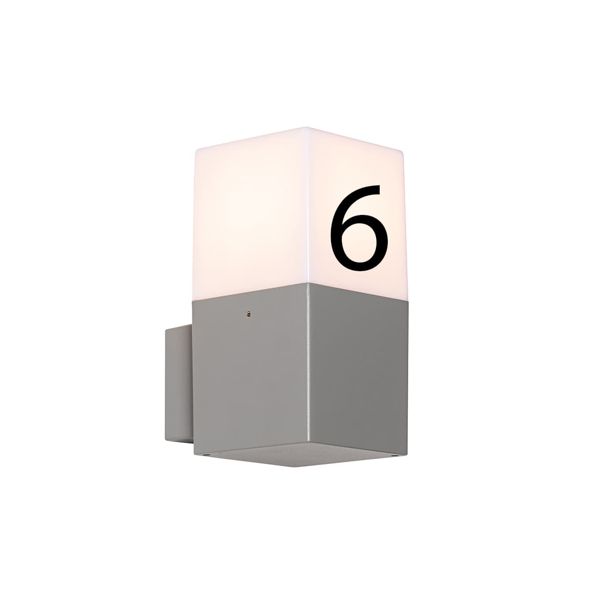 Vonkajšia nástenná lampa s číslom domu - Dánsko 1
