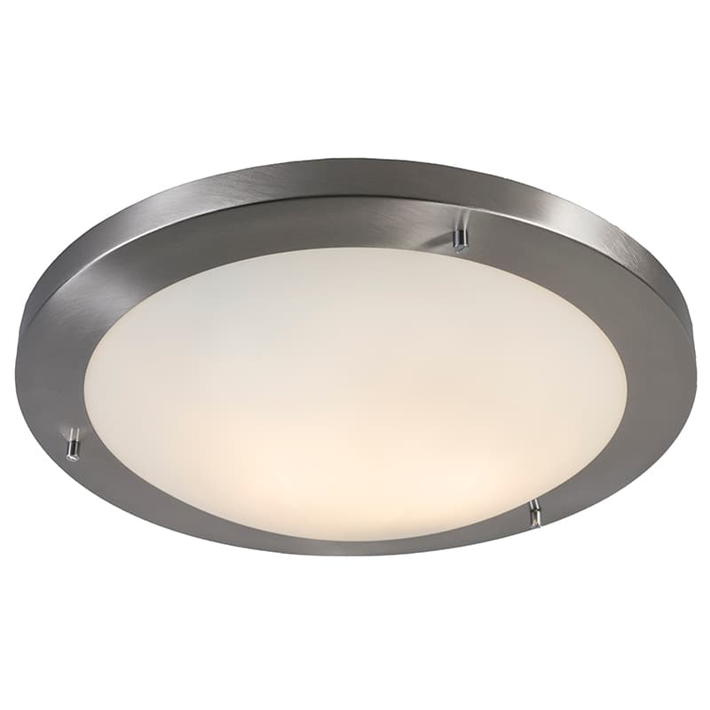 Moderné stropné svietidlo oceľ 41 cm IP44 - Yuma 1