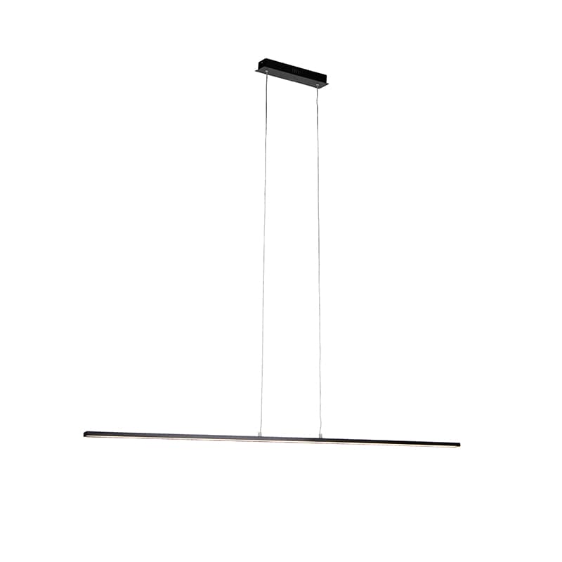 Moderné závesné svietidlo čierne 150 cm vrátane LED - Banda