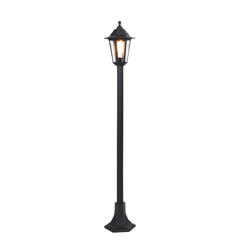 Klasická lampa svietidlo čierna - New Haven 1