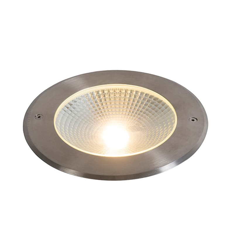 Moderný zemný reflektor oceľ vrátane LED 20W - Bridge 1