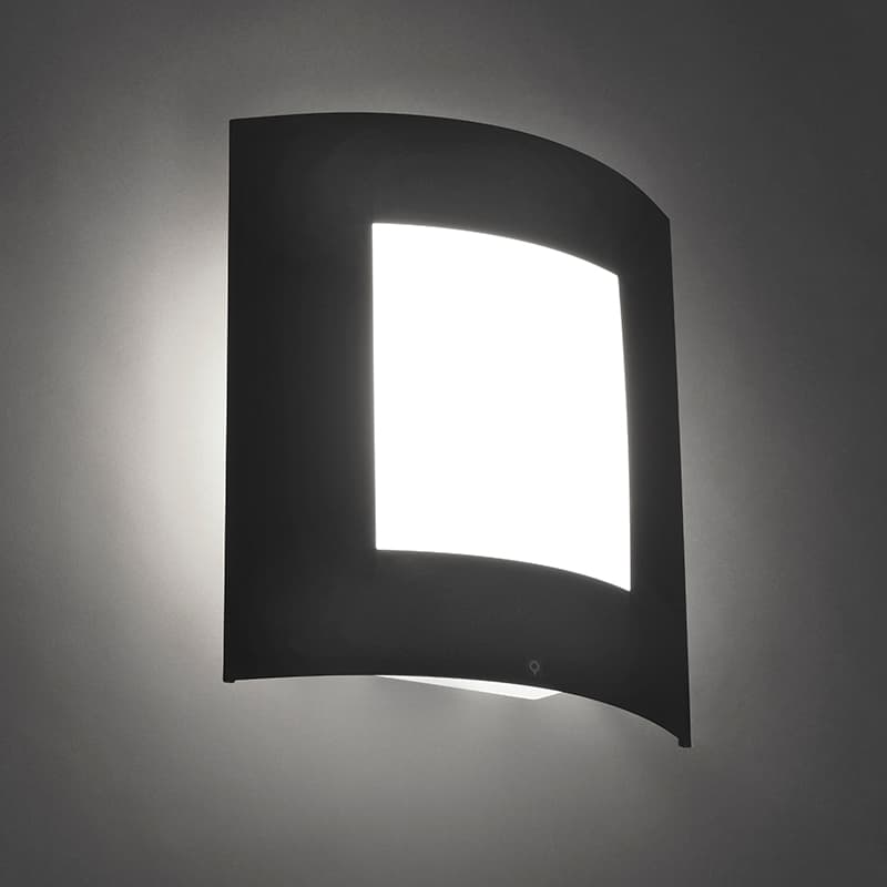 Vonkajšia nástenná lampa antracit IP44 - Emmerald 1