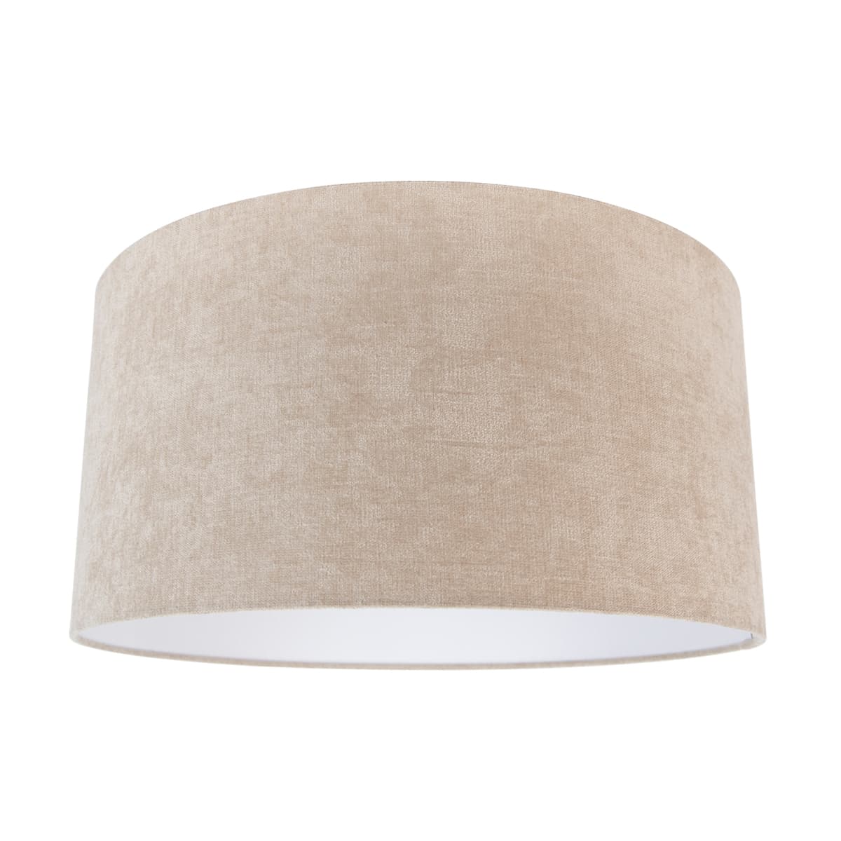 Látkové tienidlo na lampu svetlohnedé okrúhle 50/50/25