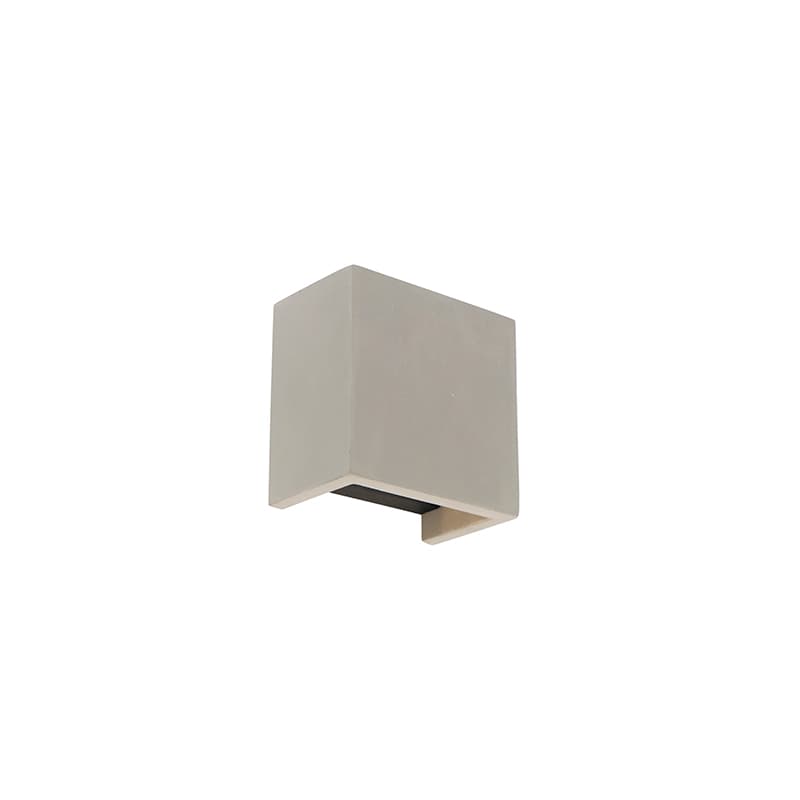 Priemyselná nástenná lampa z betónu - Meave