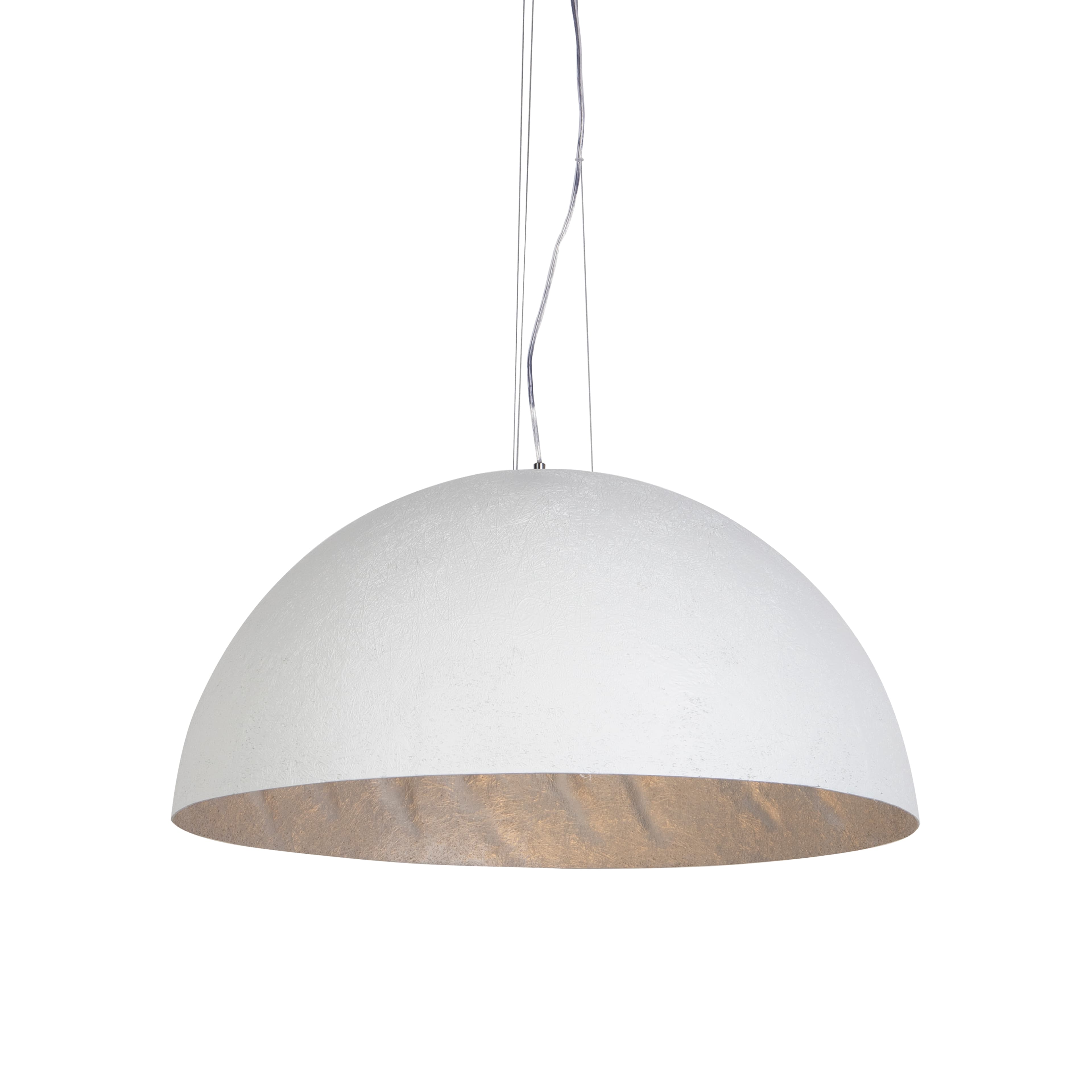 Moderné závesné svietidlo biele 70 cm - Magna 1