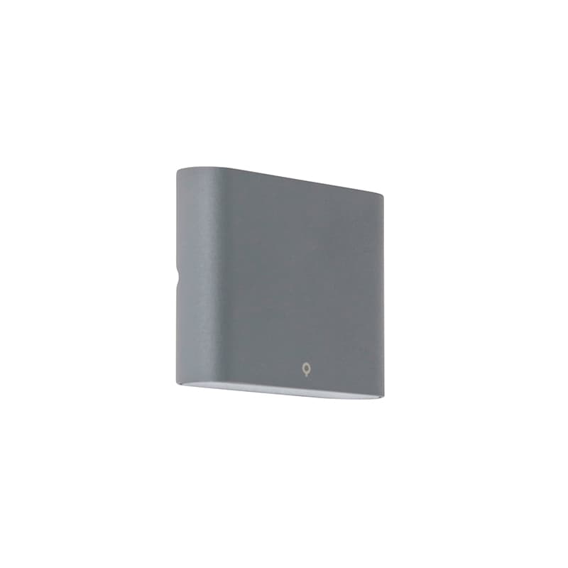 Nástenná lampa antracit 11,5 cm vrátane LED IP65 - Batt 1
