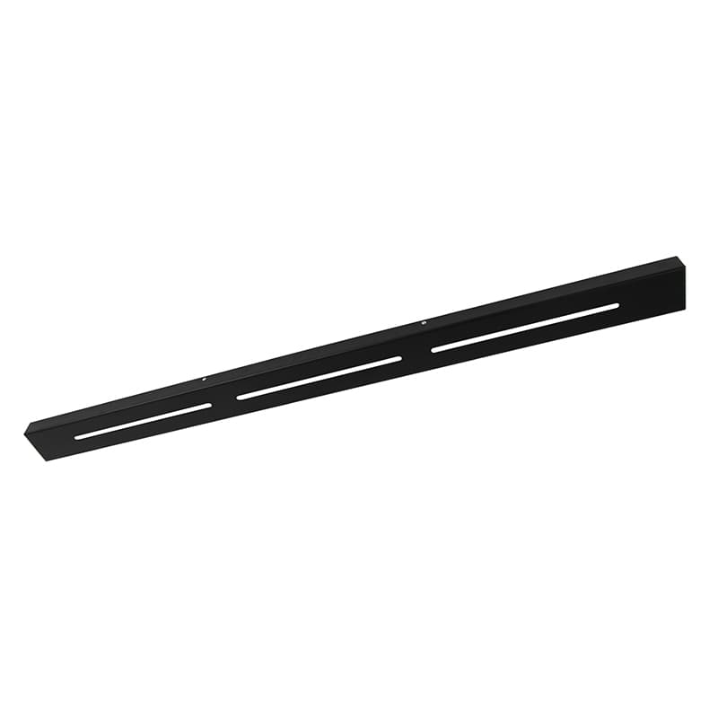 Stropná lišta čierna 120 cm pre 2 1