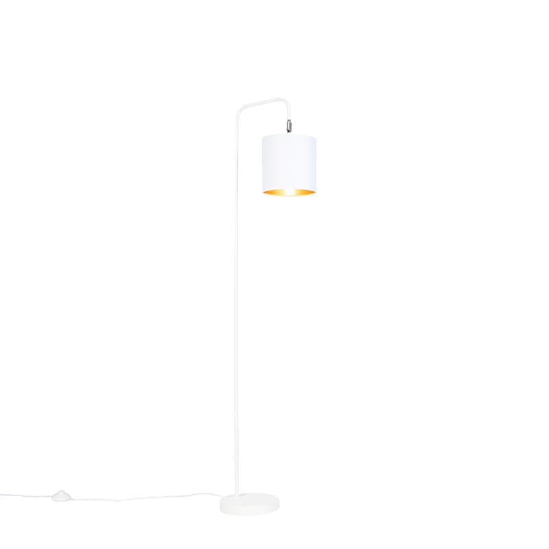 Moderná stojaca lampa biela - Lofty 1