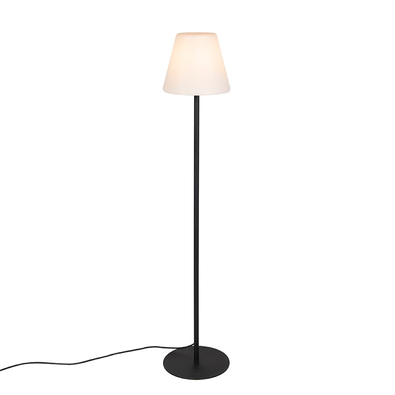 Moderná vonkajšia stojaca lampa čierna - Virginia