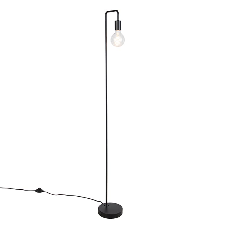 Moderná stojaca lampa čierna - Facil 1