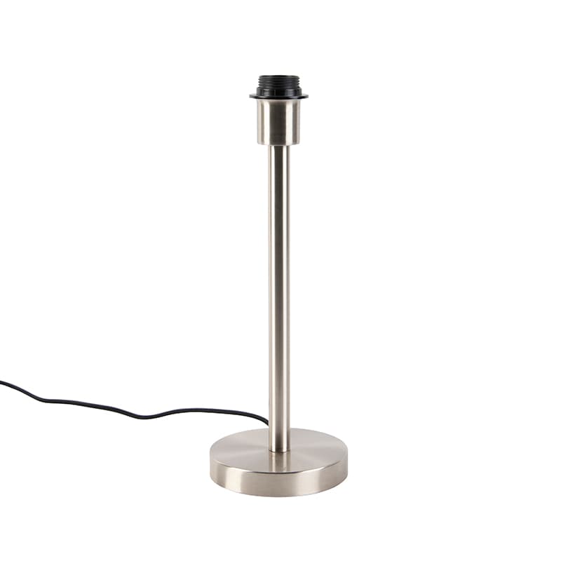 Moderná stolná lampa oceľ bez tienidla - Simplo