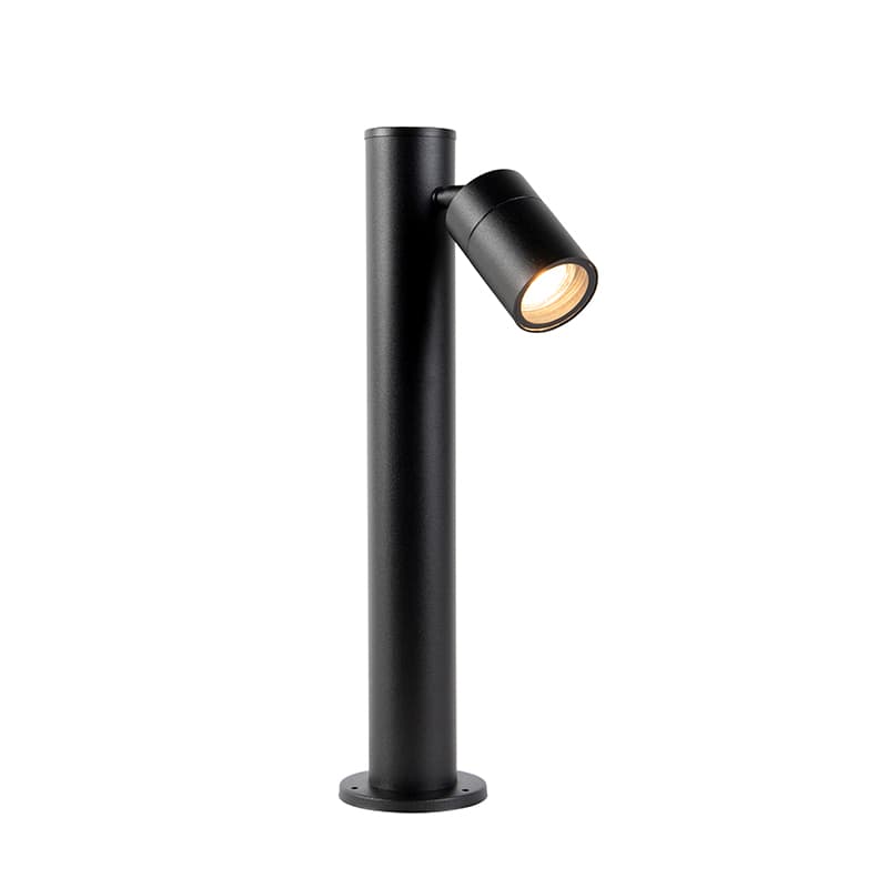 Vonkajšia lampa čierna 45 cm nastaviteľná IP44 - Solo 1