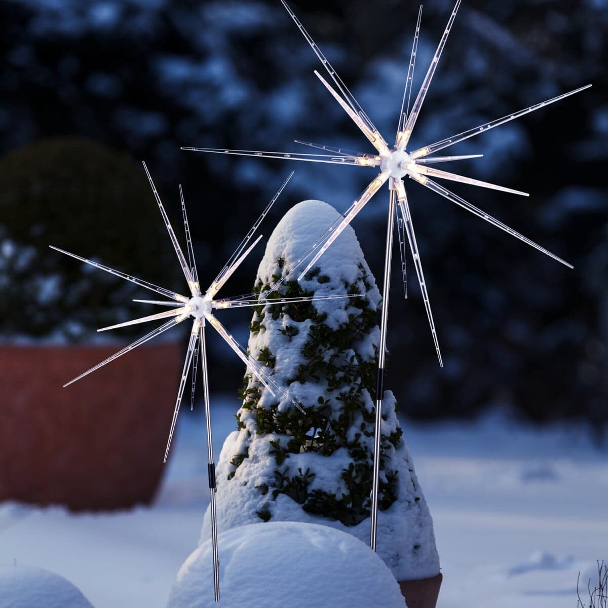 LED dekorácia Padajúca hviezda
