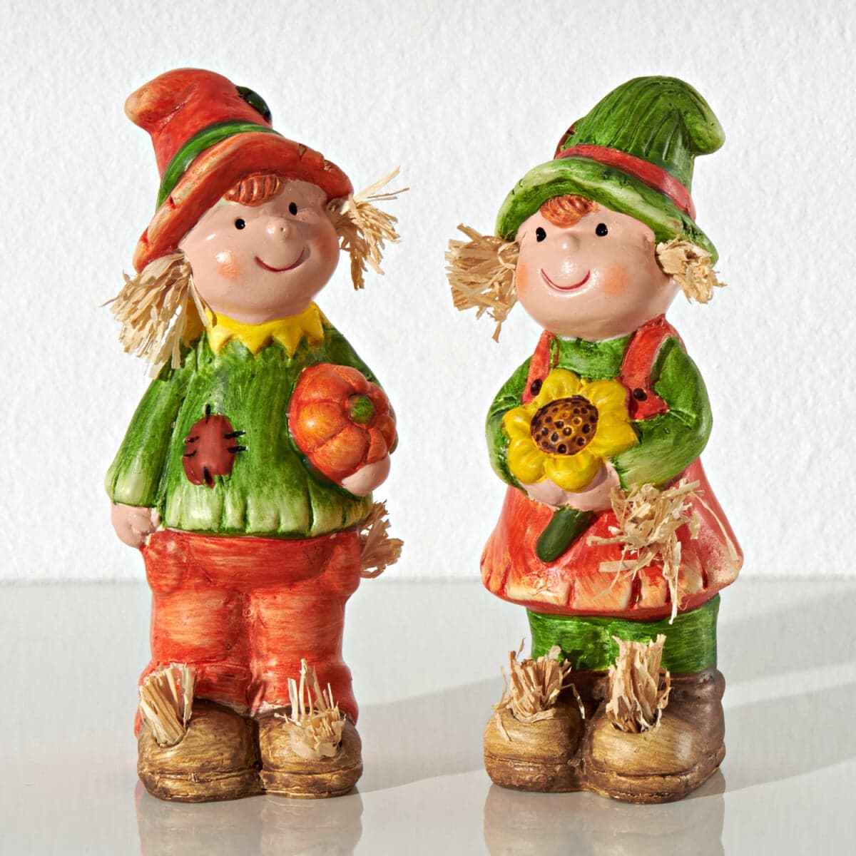 2 dekoratívne figúrky Fritz a Frieda