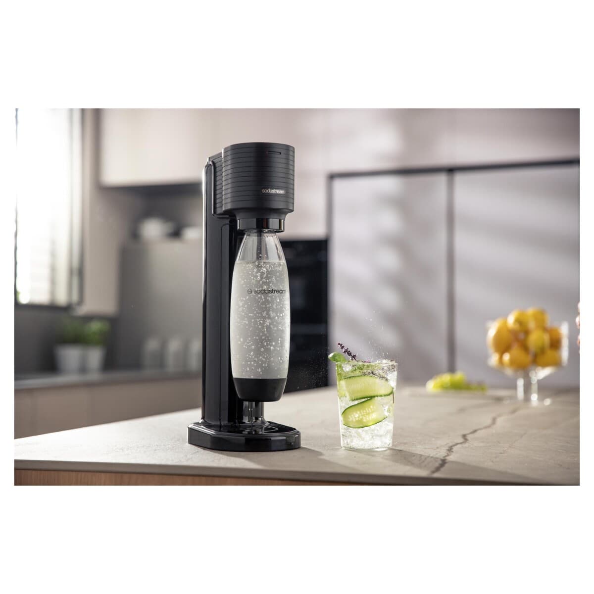 SodaStream GAIA BLACK výrobník perlivej vody 1
