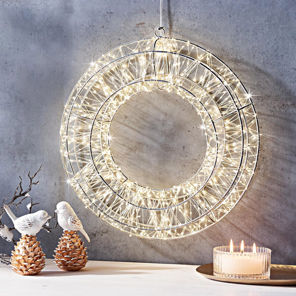 LED svietiaci veniec Shine 1