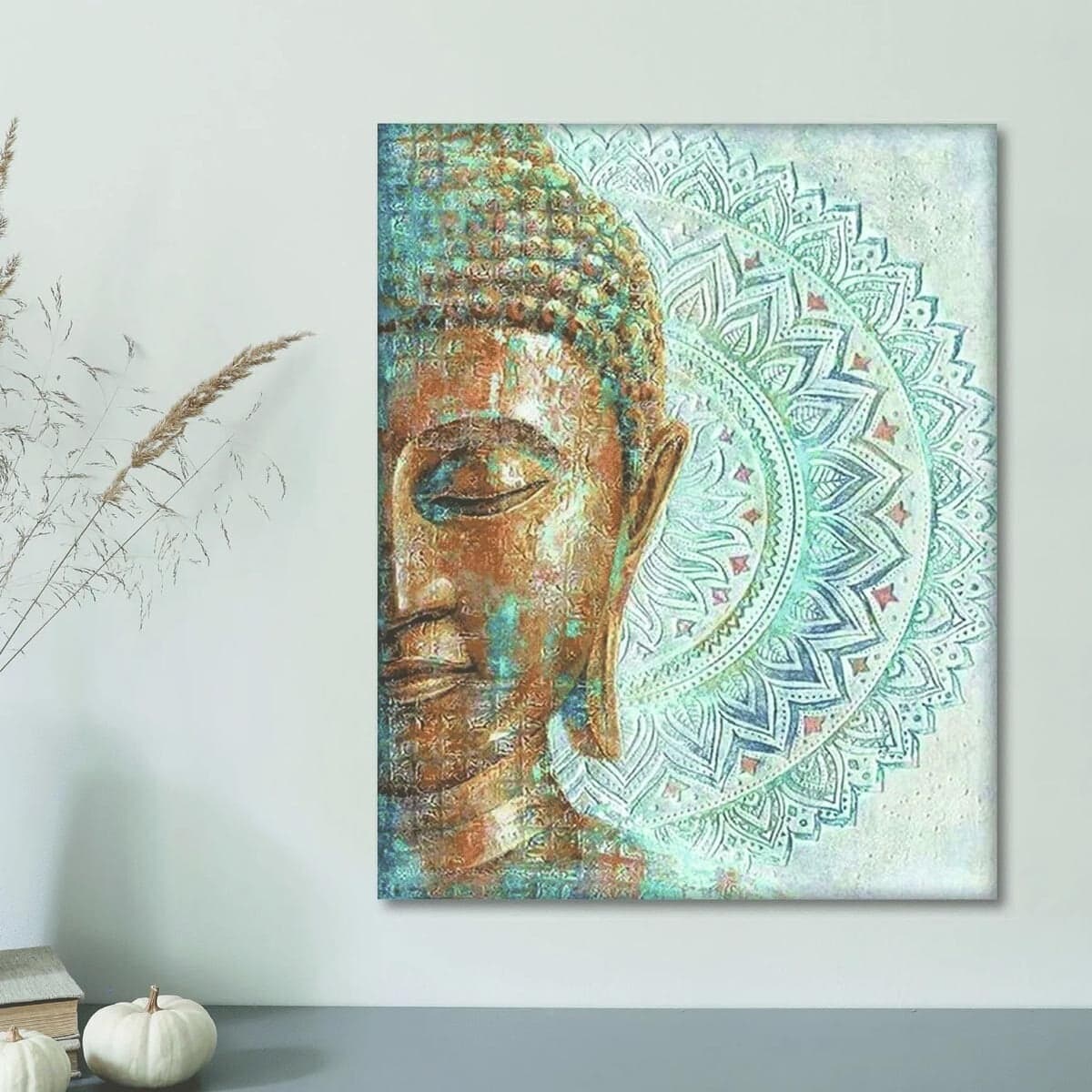 Diamantový obraz Budha v tyrkysovej 1