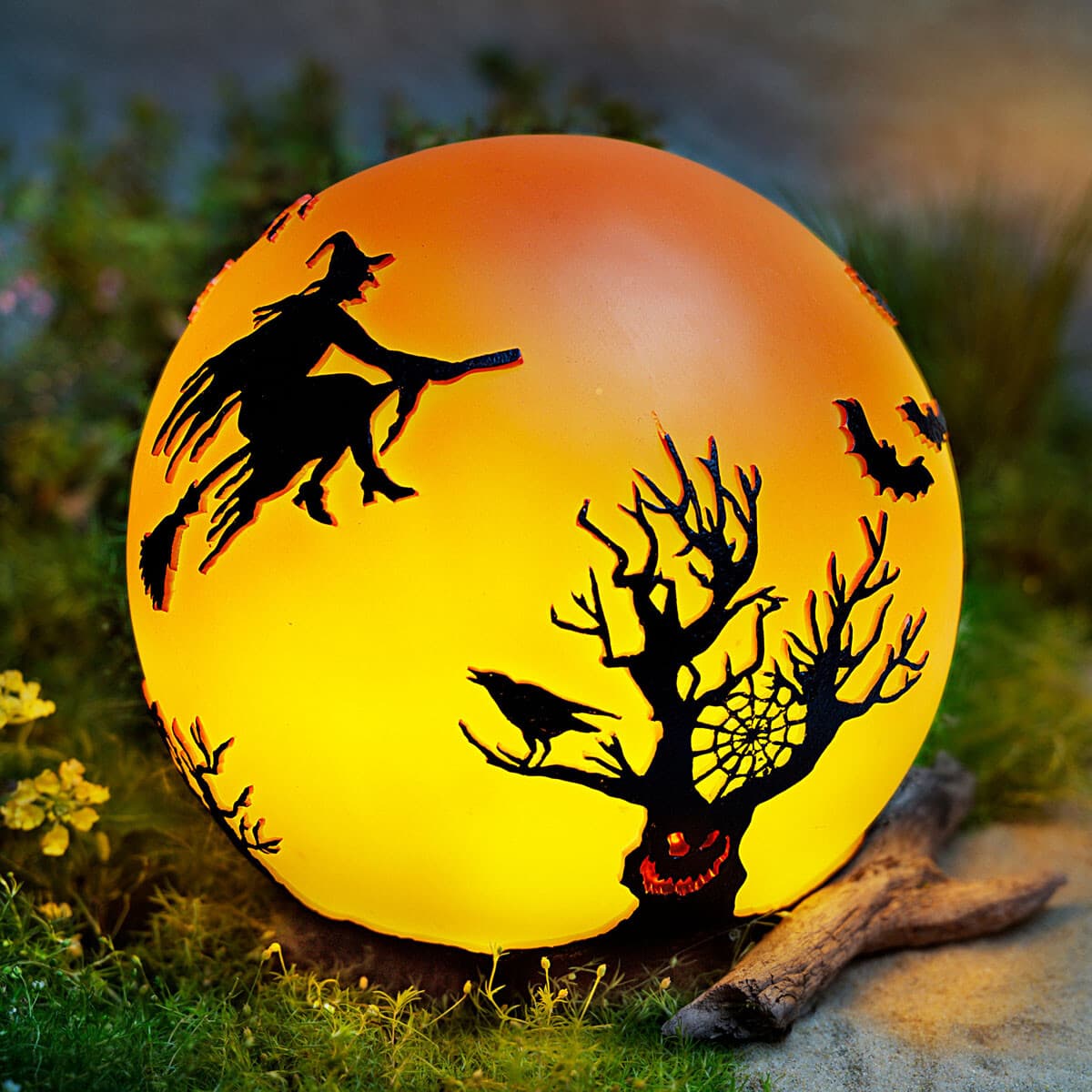 LED Guľa Halloween 1