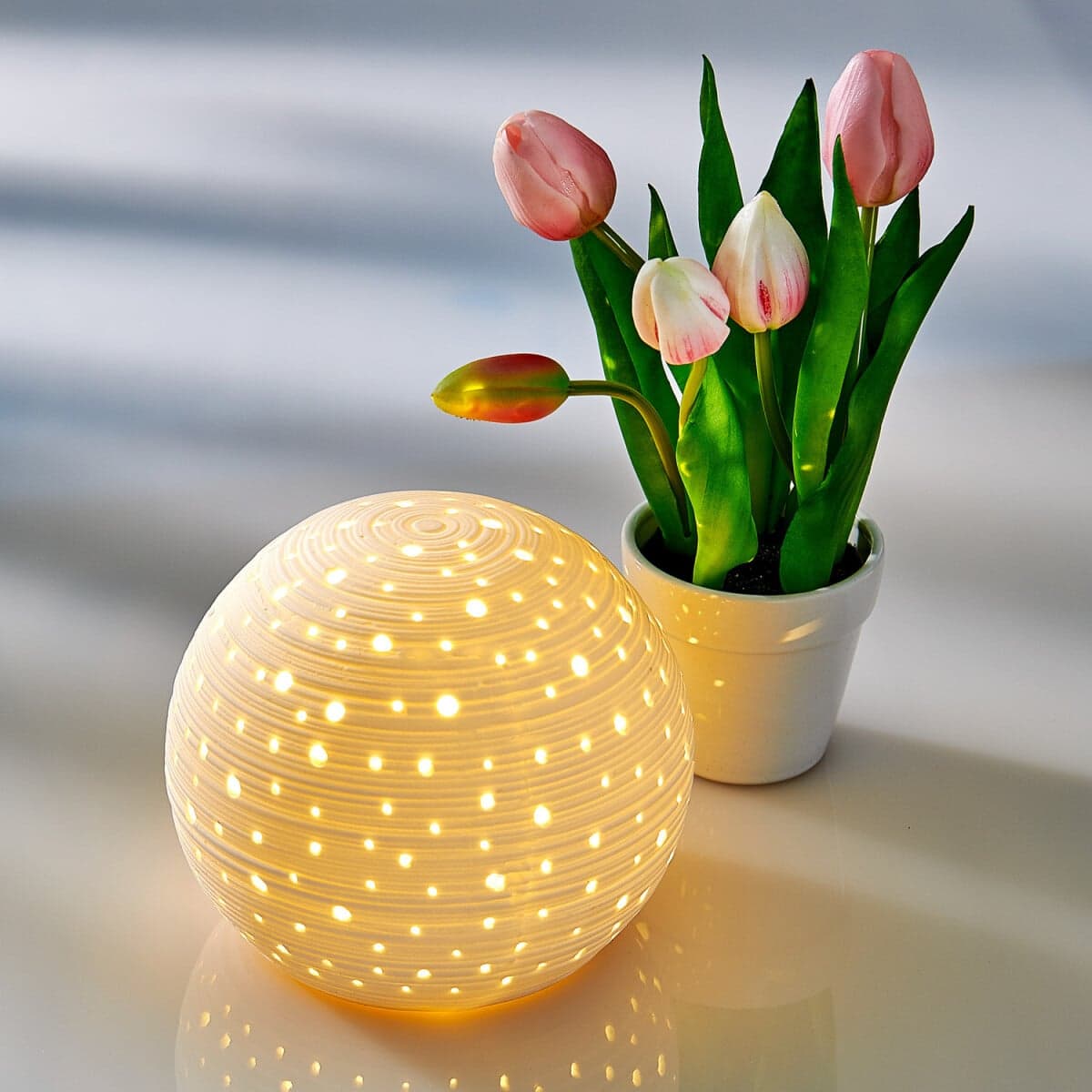 LED keramická guľa 1