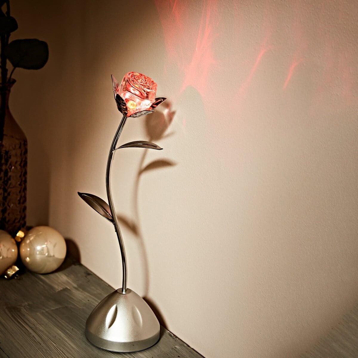 LED nočné svetlo s hrou farieb Ruže