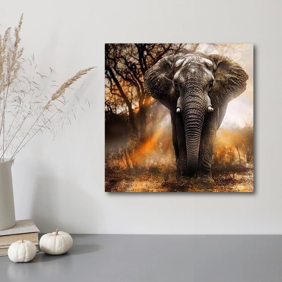 Diamantové maľovanie Africký slon 1