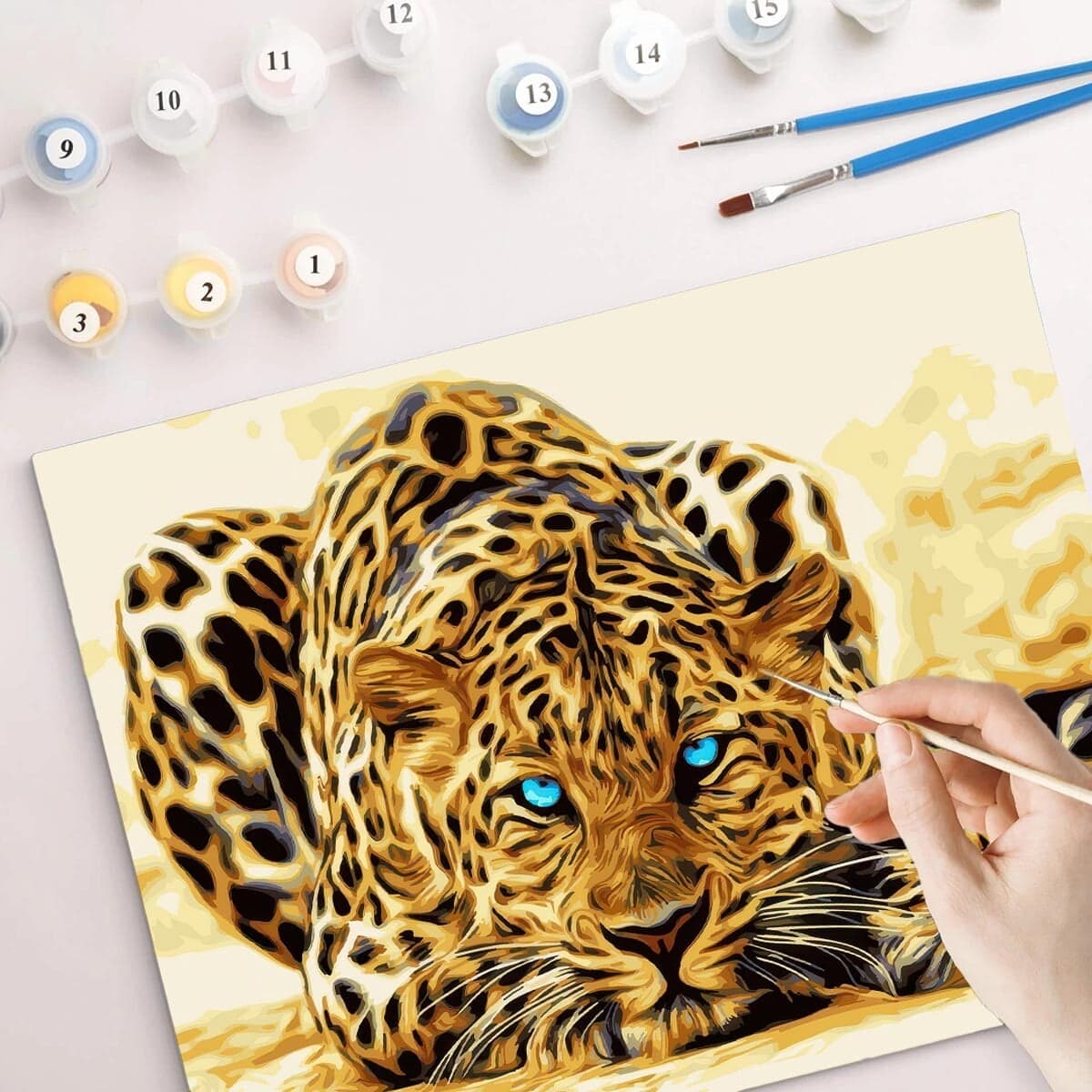 Maľovanie podľa čísel Leopard 1
