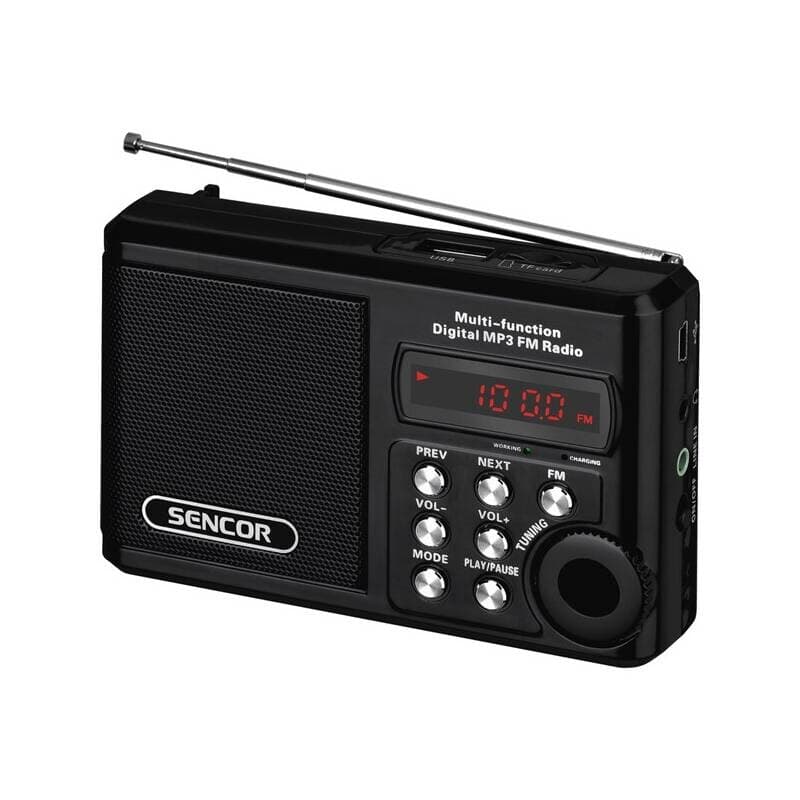 Prenosné rádio s USB/MP3 SENCOR SRD 215 B 1